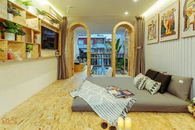 Camera Superior King — Homestay CHAT - Hanoi Heritage Hideaway